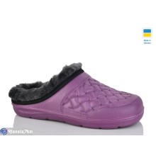 Калоші жіночі на зиму (6 пар р.36-41) фіолетовий  "INPIRE"