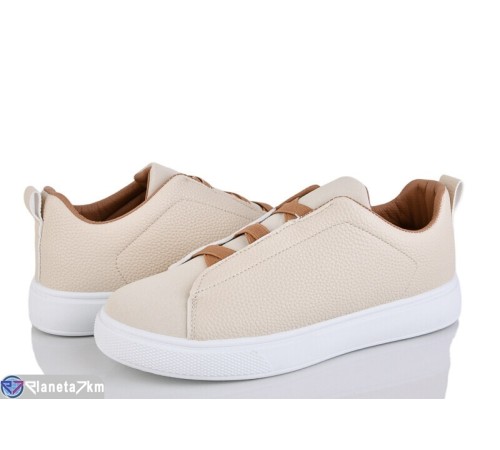 Кросівки жіночі на весну/осінь (8 пар р.36-41) бежевий  "LOREDANA"