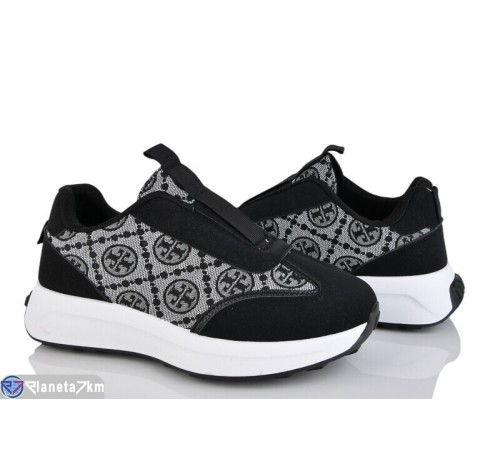 Кросівки жіночі на весну/осінь (8 пар р.36-41) чорний  "LOREDANA"