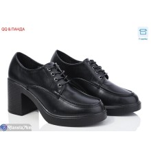 Туфлі жіночі на весну/осінь (6 пар р.36-41) чорний  "QQ&Панда"