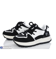 Кросівки жіночі на весну/осінь (8 пар р.36-41) чорний  "HoRIK"