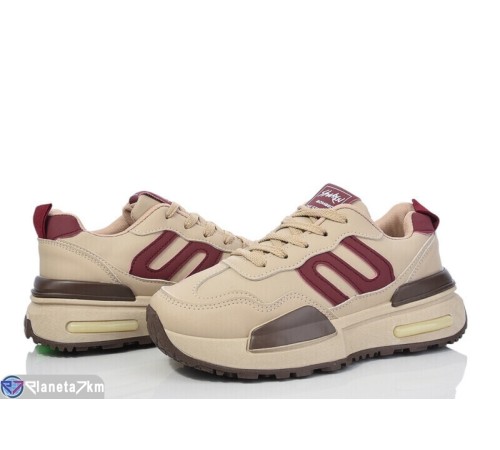 Кросівки жіночі на весну/осінь (8 пар р.37-41) коричневий  "HoRIK"