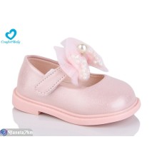 Дитячі туфлі на весну/осінь (7 пар р.15-19) рожевий  "Comfort-baby"