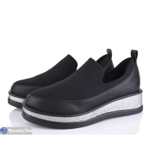 Туфлі жіночі на весну/осінь (8 пар р.36-41) чорний  "LOREDANA"