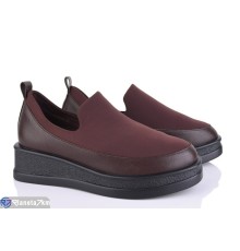 Туфлі жіночі на весну/осінь (8 пар р.36-41) коричневий  "LOREDANA"