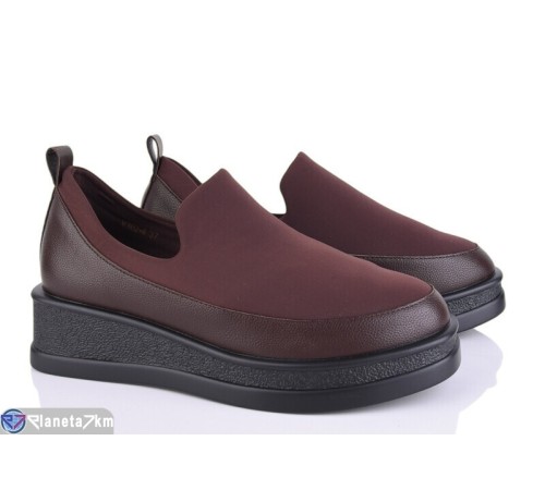 Туфлі жіночі на весну/осінь (8 пар р.36-41) коричневий  "LOREDANA"