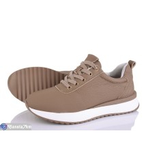 Кросівки жіночі на весну/осінь (8 пар р.36-41) коричневий  "LOREDANA"