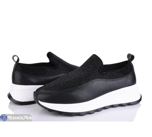 Туфлі жіночі на весну/осінь (8 пар р.36-41) чорний  "LOREDANA"