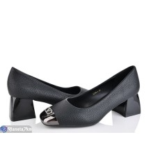 Туфлі жіночі на весну/осінь (6 пар р.36-41) чорний  "LOREDANA"