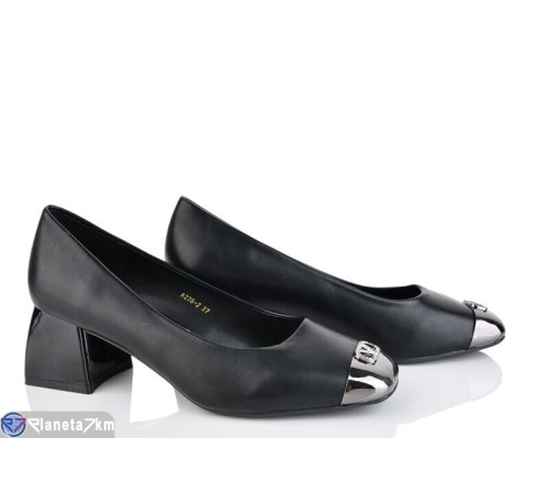 Туфлі жіночі на весну/осінь (6 пар р.36-41) чорний  "LOREDANA"