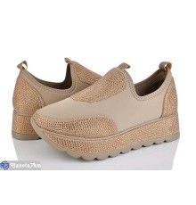 Кросівки жіночі на весну/осінь (8 пар р.36-41) хакі  "LOREDANA"