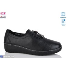 Туфлі жіночі на весну/осінь (6 пар р.41-43) чорний  "Gukkcr"