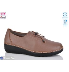 Туфлі жіночі на весну/осінь (6 пар р.41-43) коричневий  "Gukkcr"