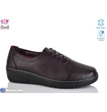 Туфлі жіночі на весну/осінь (6 пар р.41-43) бордовий  "Gukkcr"