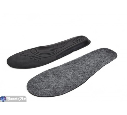 Устілки чоловічі на зиму (10 пар р.43-44) сірий  "MURMUR"