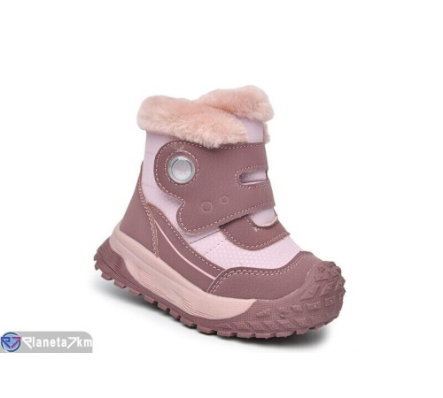 Черевики дитячі на зиму (8 пар р.23-28) рожевий  "TOMMY"