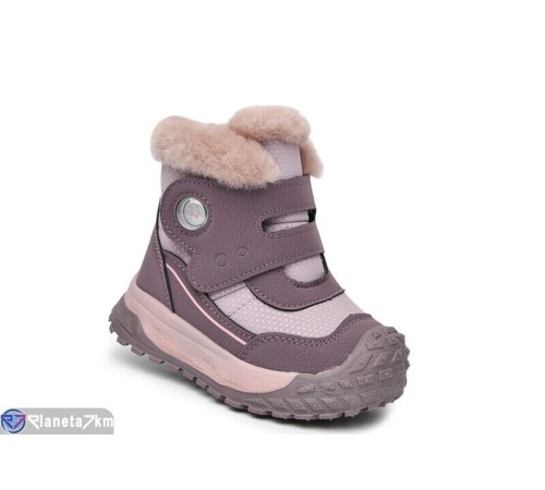 Черевики дитячі на зиму (8 пар р.23-28) фіолетовий  "TOMMY"