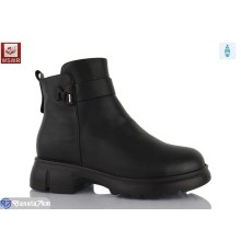 Черевики жіночі на зиму (8 пар р.36-41) чорний  "WSMR"