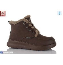 Черевики жіночі на зиму (8 пар р.36-41) коричневий  "WSMR"