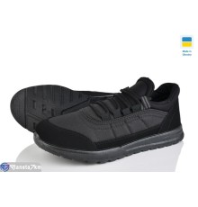Кросівки чоловічі на весну/осінь (6 пар р.41-45) чорний  "LEOBAZA"