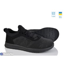 Кросівки чоловічі на весну/осінь (6 пар р.41-45) чорний  "OLLA"