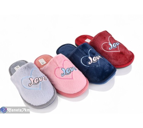 Тапки жіночі на весну/осінь (12 пар р.36-41) мікс  "IEFTIN"