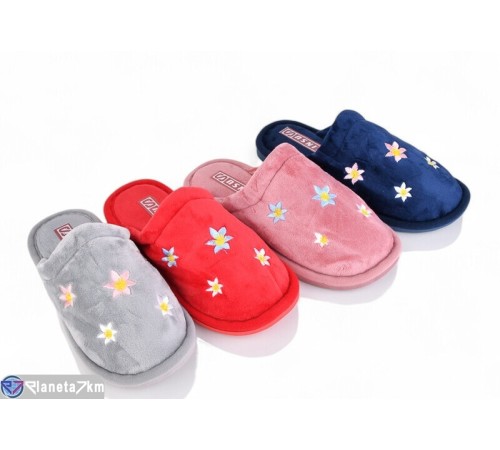 Тапки жіночі на весну/осінь (12 пар р.36-41) мікс  "IEFTIN"