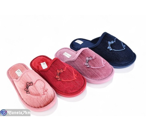 Тапки жіночі на весну/осінь (12 пар р.36-41) мікс  "IEFTIN"