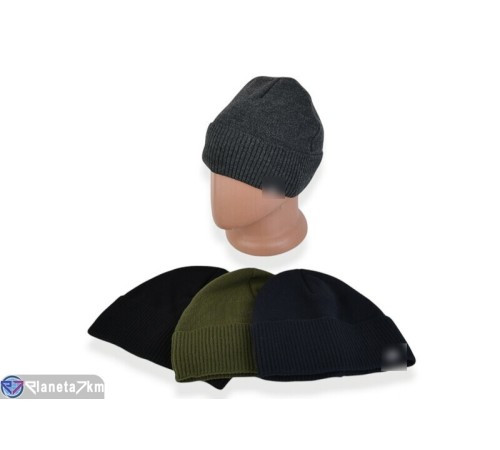 Шапка чоловіча на зиму (5 шт. р.сетка One size) мікс  "CAROLLA" Шапка чоловіча на зиму (5 шт. р.сетка One size) мікс  "CAROLLA"