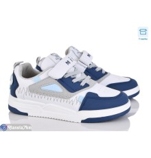 Дитячі кросівки на весну/осінь (8 пар р.30-37) синій  "Mirella"