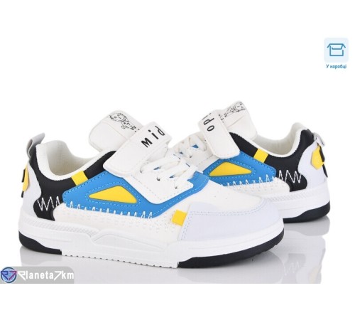 Дитячі кросівки на весну/осінь (8 пар р.30-37) білий  "Mirella"