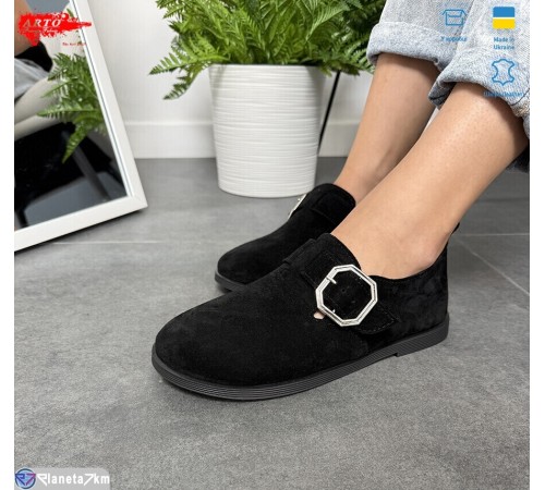 Туфлі жіночі на весну/осінь (8 пар р.37-41) чорний  "ARTO"