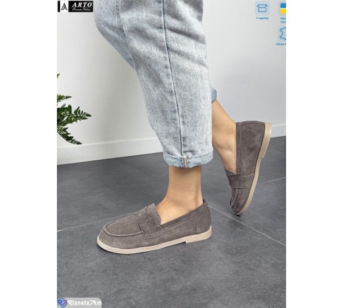 Туфлі жіночі на весну/осінь (8 пар р.36-41) коричневий  "ARTO"