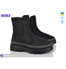 Дутики жіночі на весну/осінь (6 пар р.37-41) чорний  "Roks"