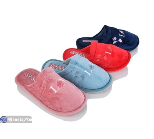 Тапки жіночі на весну/осінь (12 пар р.36-41) мікс  "IEFTIN"