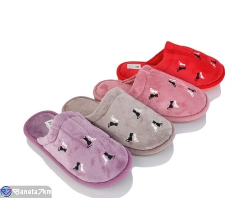 Тапки жіночі на весну/осінь (12 пар р.36-41) мікс  "IEFTIN"