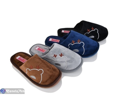 Тапки дитячі на весну/осінь (12 пар р.36-41) мікс  "IEFTIN"