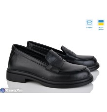 Туфлі жіночі на весну/осінь (6 пар р.36-40) чорний  "Linda"