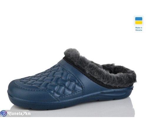 Калоші жіночі на зиму (6 пар р.36-41) синій  "Korka"