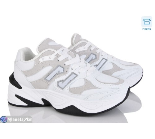 Кросівки жіночі на весну/осінь (8 пар р.36-41) білий  "LAIFA"