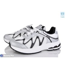 Кросівки жіночі на весну/осінь (8 пар р.36-41) сірий  "IZY"