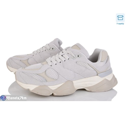 Кросівки на весну/осінь (8 пар р.36-41) сірий  "IZY"