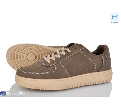 Кросівки чоловічі на весну/осінь (8 пар р.40-45) коричневий  "IZY"