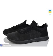 Кросівки чоловічі на весну/осінь (6 пар р.41-45) чорний  "LUCKY"