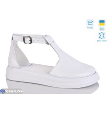 Туфлі жіночі на літо (6 пар р.37-41) білий  "LIKA"