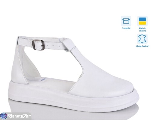 Туфлі жіночі на літо (6 пар р.37-41) білий  "LIKA"