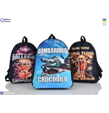 Рюкзак для дітей 34*30*12 см,  мікс  "Raluka"