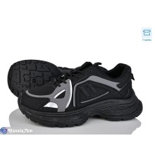 Кросівки чоловічі на весну/осінь (8 пар р.40-45) чорний  "LAIFA"