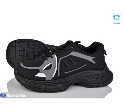 Кросівки чоловічі на весну/осінь (8 пар р.40-45) чорний  "LAIFA"