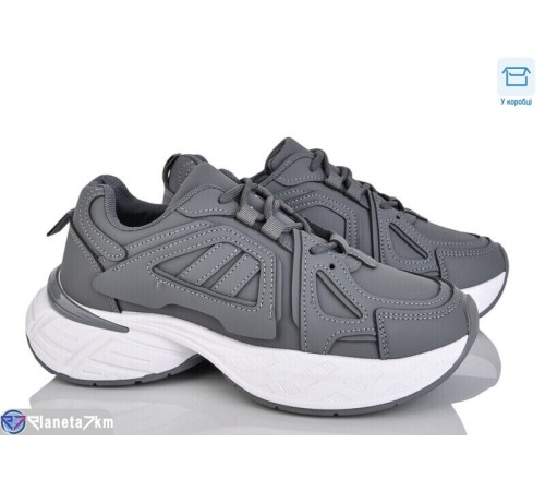 Кросівки жіночі на весну/осінь (8 пар р.36-41) сірий  "LAIFA"